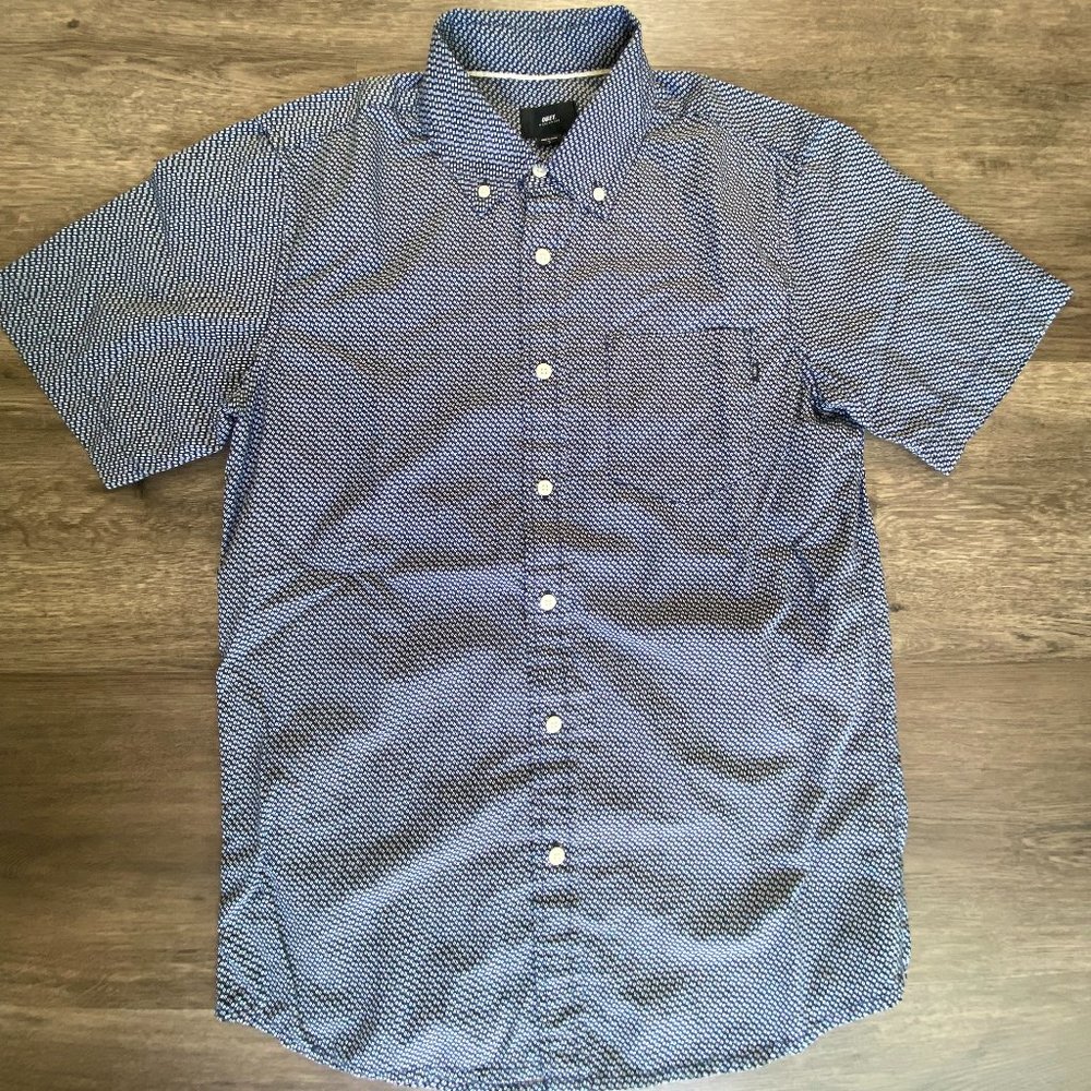 OBEY SS Button Down Shirt Sz.S